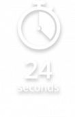 24 seconds median time